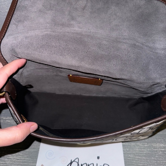 Coach Signature Jacquard Maple Soft Tabby - Picture 11 of 12